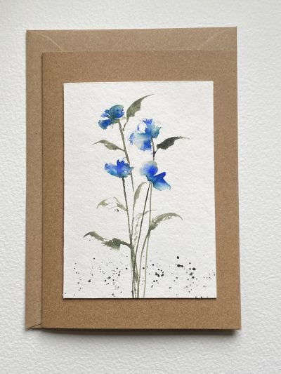 watercolour floral cards